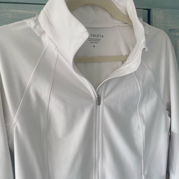 NWTs - Athleta White “Interval” Jacket - Medium - Picture 7 of 16